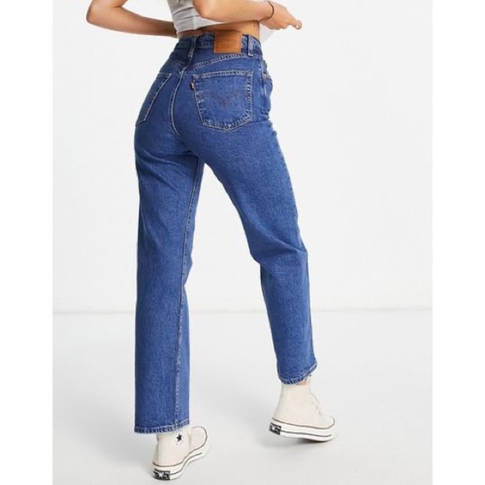 Levi’s Ribcage Straight Jeans Size 27 - Picture 2 of 9